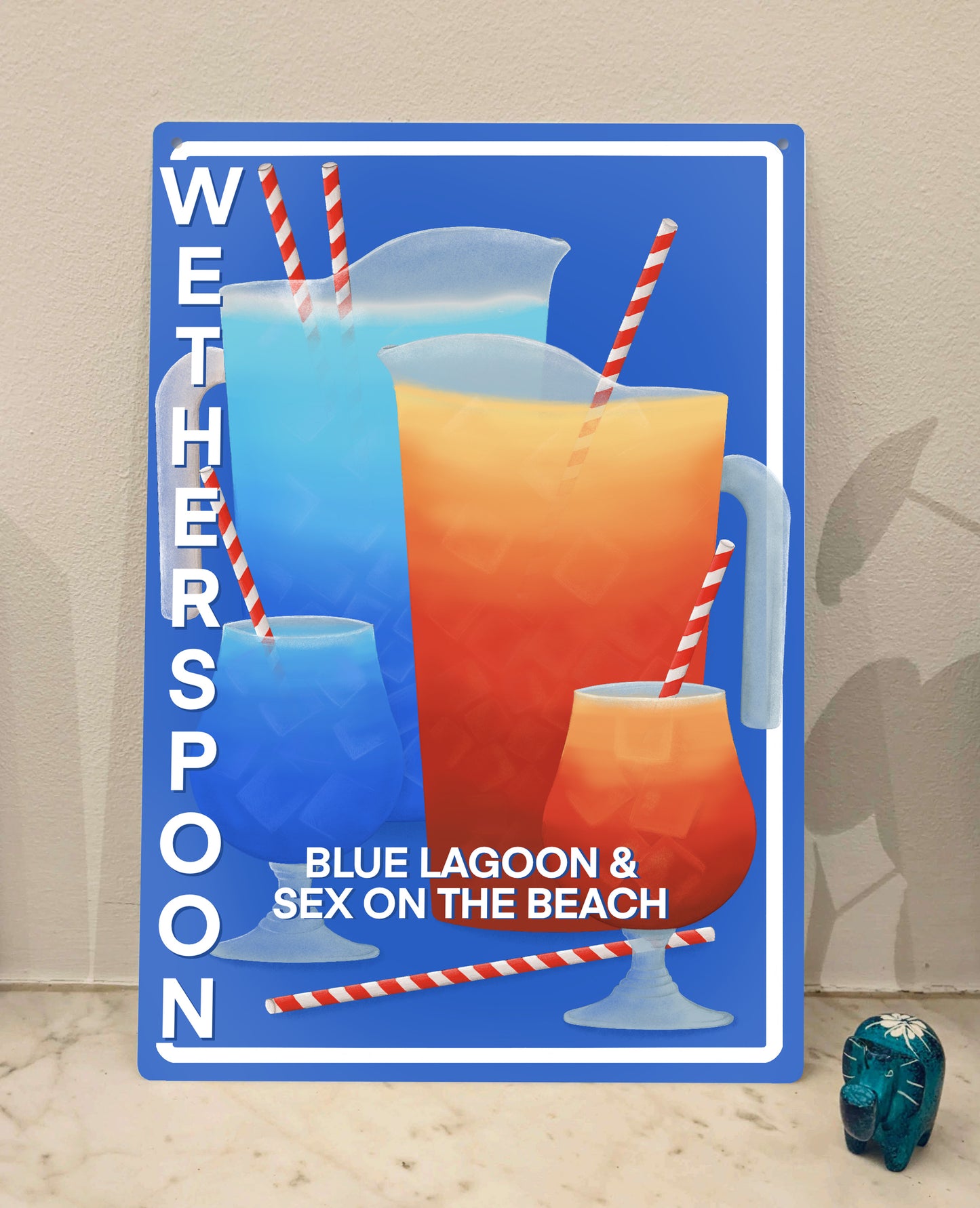 Wetherspoons - Pitchers, Blue Lagoon and Sex on the Beach
