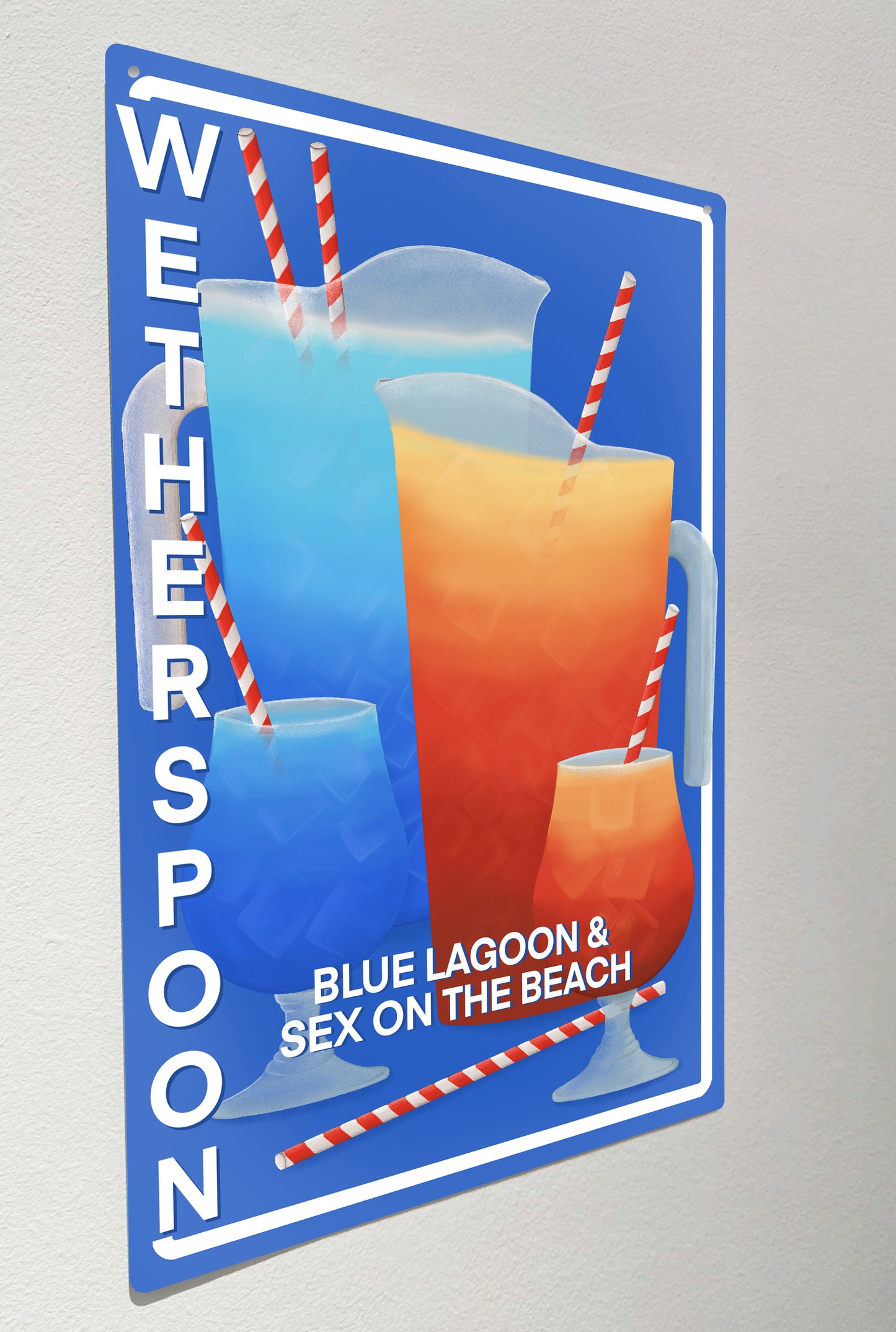 Wetherspoons - Pitchers, Blue Lagoon and Sex on the Beach
